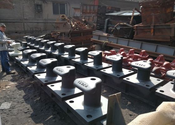 Kualitas Bollards Steel Pengecoran Kualitas Tinggi Marine Dock Bollards Steel Untuk Mooring pabrik