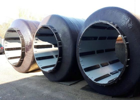 Kualitas 4000MM 1110KN Polyurethane EVA Foam Diisi Fender Laut pabrik