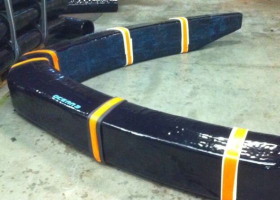 Kualitas EVA Padat Foam Diisi Fender Boat Dengan Sabuk Pengikatan Ketahanan Penuaan Tinggi Elastisitas pabrik