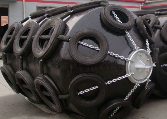 Kualitas High Density Foam Core Foam Filled Fender with High Energy Absorption Capacity and Positive Buoyancy for Marine Protection pabrik
