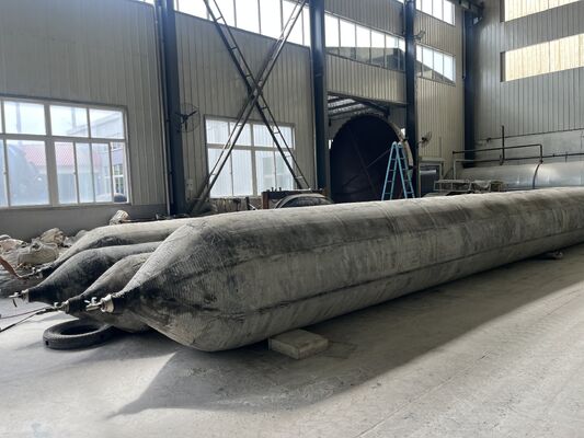 Kualitas Marine Rubber Airbag with Rapid Inflation Manifold for Simultaneous Multi Unit Operation in 0.8-3 M Diameter Pabrik
