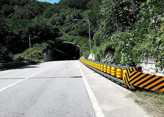 Kualitas Keselamatan Lalu Lintas Jalan Raya Eva Bucket Rolling Anti Crash Guardrail Road Roller Barrier pabrik