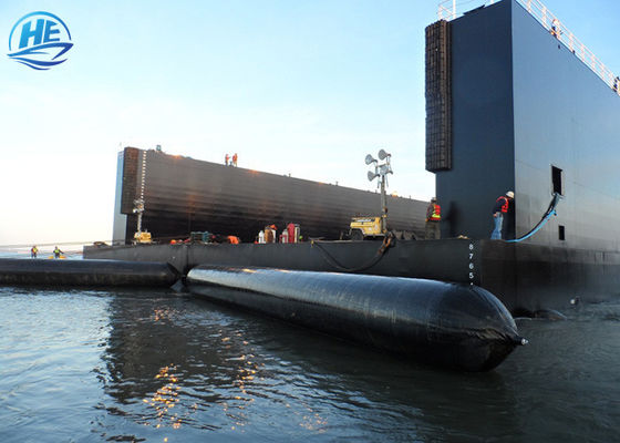 Kualitas Aman Disesuaikan Boat Lift Float Bags Underwater Salvage Bags Lift Udara Ukuran Besar pabrik