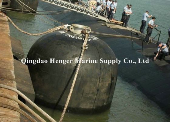 Kualitas Karet Panjang 12m Hydro Pneumatic Submarine Fender Navy Fender pabrik