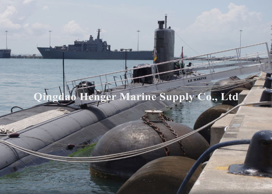 Kualitas Dia 3.3 XL 6.5m Semi Submarine Fender Tekanan Hull Rendah Untuk Perahu pabrik