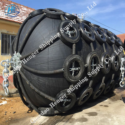 Kualitas Karet Laut Fender Natural Durable Rubber Dock Fender Dengan Garansi 24 Bulan pabrik