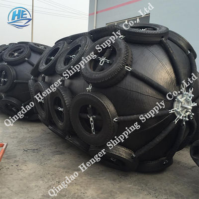 Kualitas Black Boat Rubber Fender Boat Accessories Busa Diisi Sertifikat CCS pabrik
