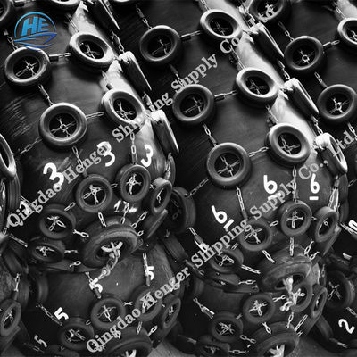 Kualitas Natural Rubber Pneumatic Marine Fender Tahan Lama 0.05MPa Dan 0.08MPa Untuk Dermaga Dan Kapal pabrik