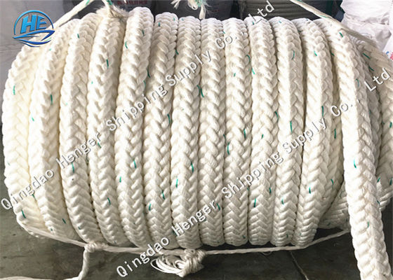 Kualitas Warna Putih Jalinan Polypropylene Rope Towing Rope Untuk Kapal Berat Molekul Tinggi pabrik