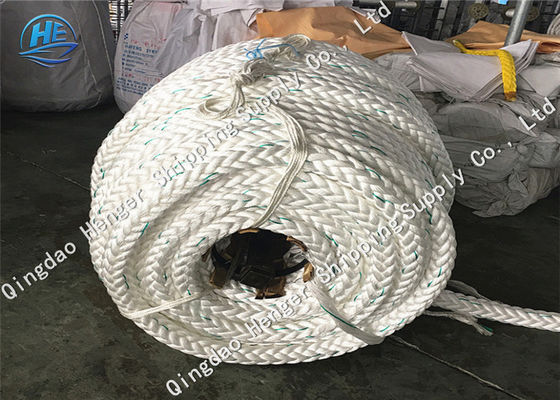 Kualitas 12 Untai Mooring Tali Dockline Garis-garis Polypropylene Berwarna-warni Resistensi Korosi pabrik