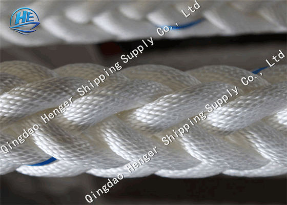 Kualitas Powerfull PP Mooring Rope 8 Strand 56MM Baik Abrasive Resistance Ringan pabrik