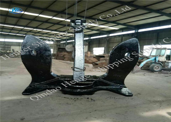 Kualitas Tahan Lama Marine Boat Jangkar Casting Steel Hall Anchor Anti Karat Cat pabrik