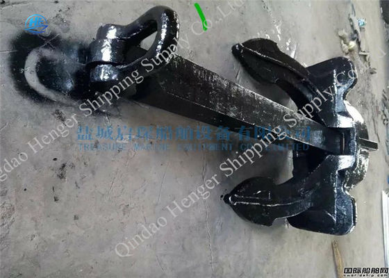 Kualitas Tahan Lama Marine Boat Jangkar Casting Steel Hall Anchor Anti Karat Cat pabrik