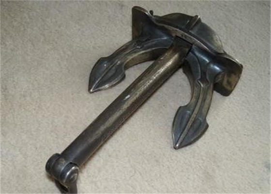 Kualitas Shoreline Casting Hall Type Marine Folding Boat Anchor Baja Galvanis pabrik