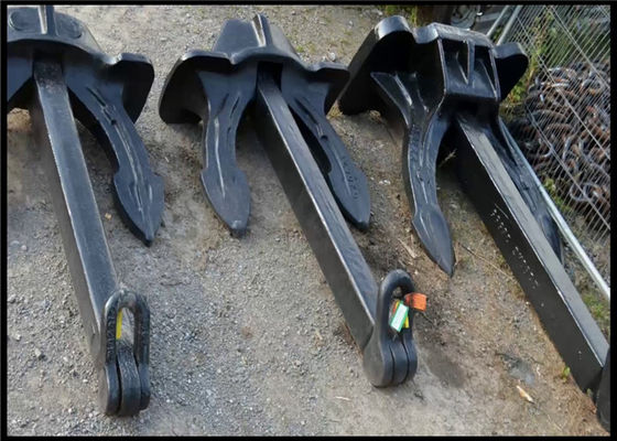 Kualitas Baja Casting Kapal Angkatan Laut Jenis Anchor Hall ABC Anchor Stockless Kekuatan Tinggi pabrik