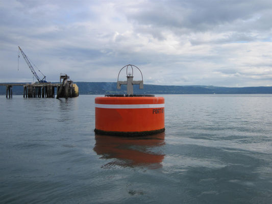 Kualitas Jangkar Pendant Arine Mooring Buoy Eva Foam Filled Mooring Buoys Garansi 12 Bulan pabrik