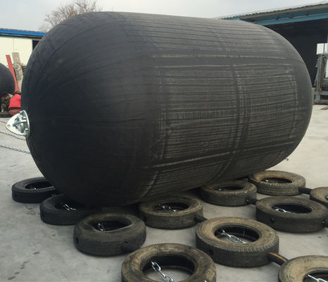Kualitas Submarine Fender Rubber Marine Fender Untuk Perahu Dengan ISO17357-2014 pabrik