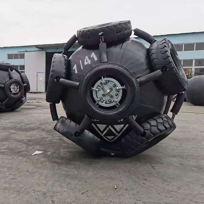 Kualitas Marine Ship Port Pneumatic Rubber Fender Inflatable pabrik