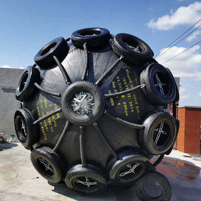 Kualitas 50KPa / 80Kpa Marine Boat Fender EVA Foam Diisi Fender pabrik