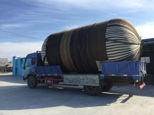 Kualitas 0,05Mpa Tekanan Internal Pneumatic Rubber Fender Marine Rubber Fender CCS BV pabrik