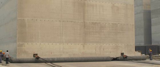 Kualitas Marine Heavy Lifting Airbag Dry Dock Meluncurkan Lifting Ship Dan Marine Airbag pabrik