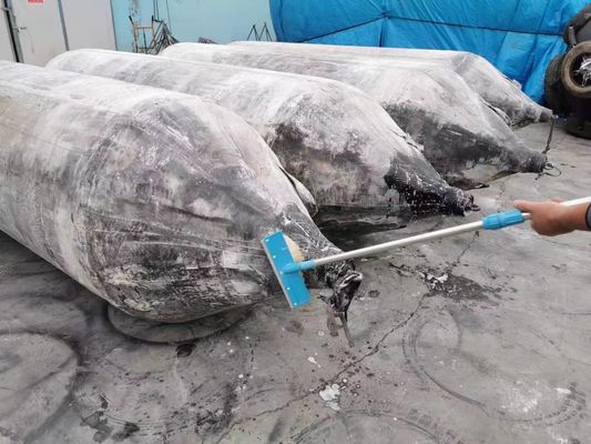 Kualitas Peluncuran Kapal Karet Global Airbag Marine Lifting Airbag 10 lapisan pabrik