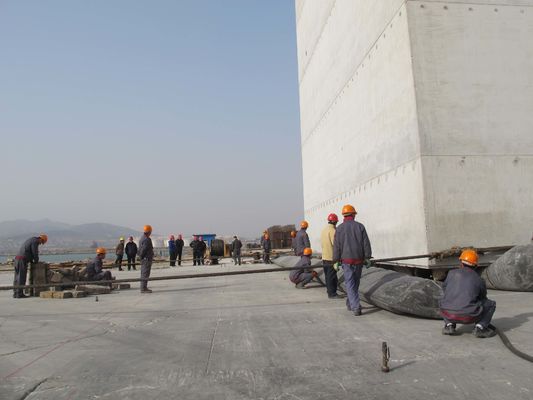 Kualitas Peluncuran Kapal Karet Global Airbag Marine Lifting Airbag 10 lapisan pabrik