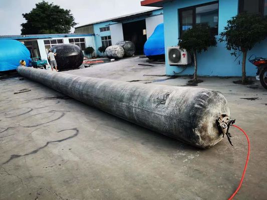 Kualitas D15 L12m 8 Lapisan Kapal Peluncuran Airbag Laut Airbag Karet Laut pabrik