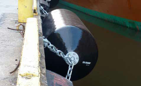 Kualitas Low Maintenance Required UV Resistant And Corrosion Resistant Foam Filled Fender with High Energy Absorption Capacity for Marine Floating Fender Pabrik