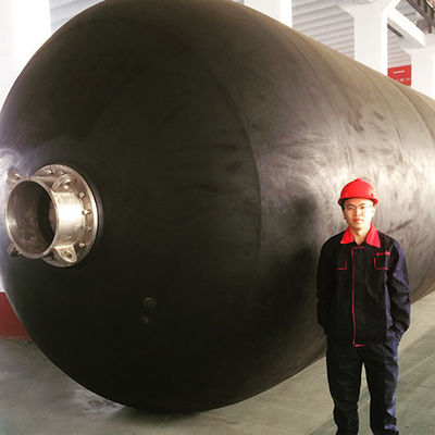 Kualitas Marine Inflatable Boat Hydropneumatic Fender Rubber Inflatable Floating Boat Fender pabrik