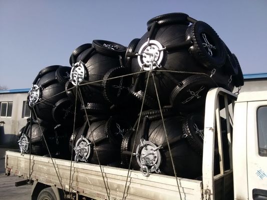 Kualitas Kapal Anticollision Pneumatic Rubber Fender Dengan Sertifikasi ISO9001 pabrik