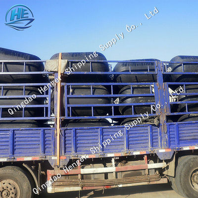 Kualitas Sling Type Yokohama Fender Boat Fender Strip Marine Roller Fender pabrik