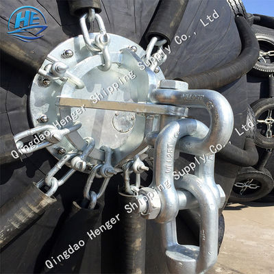 Kualitas Yokohama Fender 50Kpa 80Kpa Rantai Ban Fender Karet Pneumatik Bersih pabrik