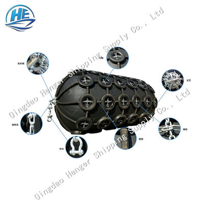 Kualitas Sling Type Yokohama Fender Boat Fender Strip Marine Roller Fender pabrik