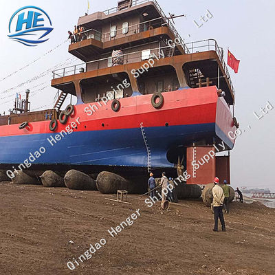 Kualitas D15 * L20m Marine Rubber Airbag Boats Ships Rubber Airbag pabrik