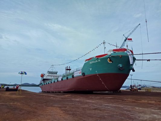 Kualitas 8 Lapisan Kapal Peluncuran Airbag Kapal Karet Airbag CCS LRS Sertifikasi pabrik