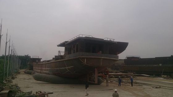 Kualitas Peluncuran Kapal Airbag Penyelamatan Laut 250T / M Dan Mengangkat Airbag pabrik