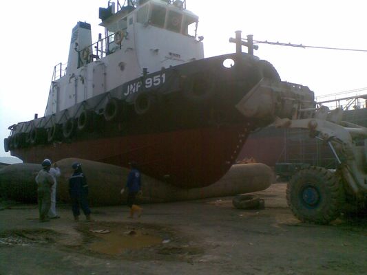 Kualitas Hot Selling Auxiliary Boat Launching dan Launching Inflatable Marine Airbags pabrik