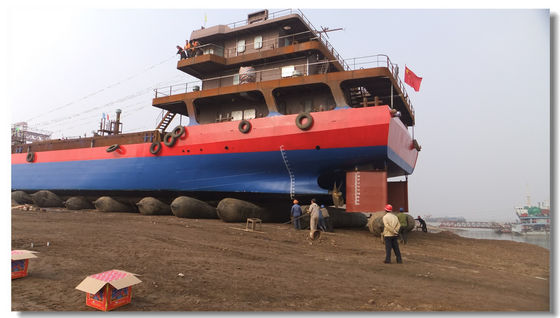 Kualitas Hot Selling Auxiliary Boat Launching dan Launching Inflatable Marine Airbags pabrik