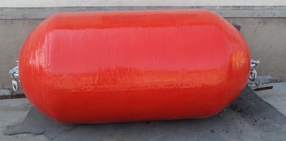 Kualitas Marine Solid EVA Foam Filled Fender Floating Dock Cylindrical Rubber Fender pabrik
