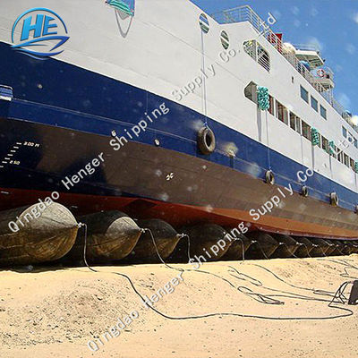 Kualitas D15 L12m 8 Lapisan Kapal Peluncuran Airbag Laut Airbag Karet Laut pabrik