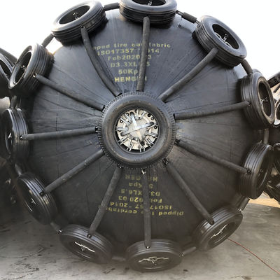 Kualitas Fender Perahu Karet Tipe Yokohama / Fender Karet Pneumatik Tiup Maritim pabrik