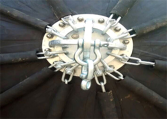 Kualitas Kelautan 1,5 * 3m Ban Marine Pneumatic Yokohama Fender Sheath Type pabrik