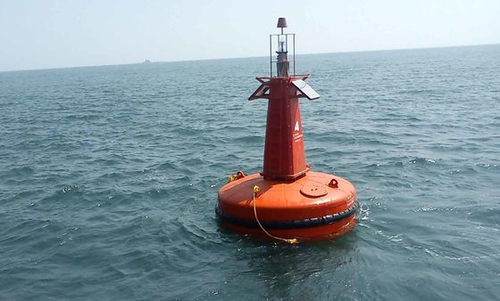 Kualitas Indikatif Floating Polyethylene Atau Steel Marine Navigation Buoys Tahan UV pabrik