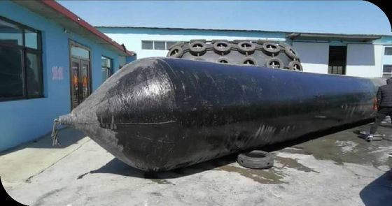 Kualitas Marine Salvage Rubber Life Ship Penyelamatan Underwater Industrial Airbags Inflatable pabrik