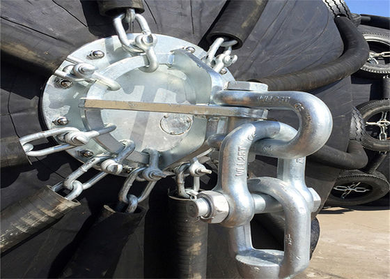 Kualitas Rantai Ban Jaket Penutup Pneumatic Rubber Fender QR35 Gantungan Putar pabrik