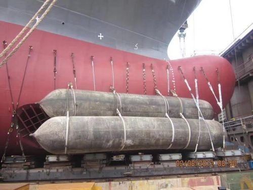 Kualitas ISO 14409:2011 Sertifikasi 1800mm Diameter Airbag Ship Launching dengan 6 sampai 10 Tahun Umur untuk Aplikasi Laut pabrik