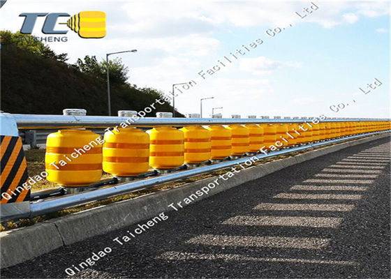 Kualitas EVA Diisi Eco Rolling Guardrail Barrier Sertifikat SB Disetujui pabrik