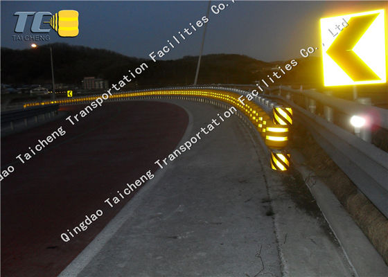 Kualitas Keselamatan Lalu Lintas Eva Bucket Rolling Guardrail Road Roller Barrier Anti Crash pabrik