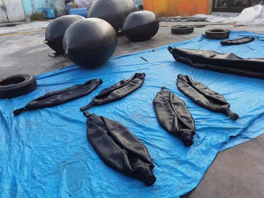 Kualitas Pipa Tekanan Tinggi Memblokir Memasukkan Airbag / Airbag Karet pabrik
